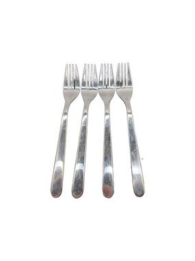 Ikea Flatware 4 Dinner Forks 7.5"